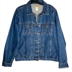Wrangler Women’s Classic Jean Jacket Medium Blue Size Large